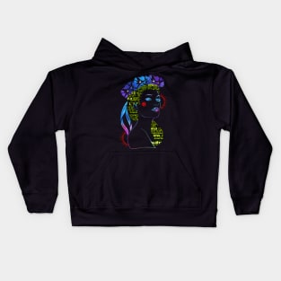 Slavic girl Kids Hoodie